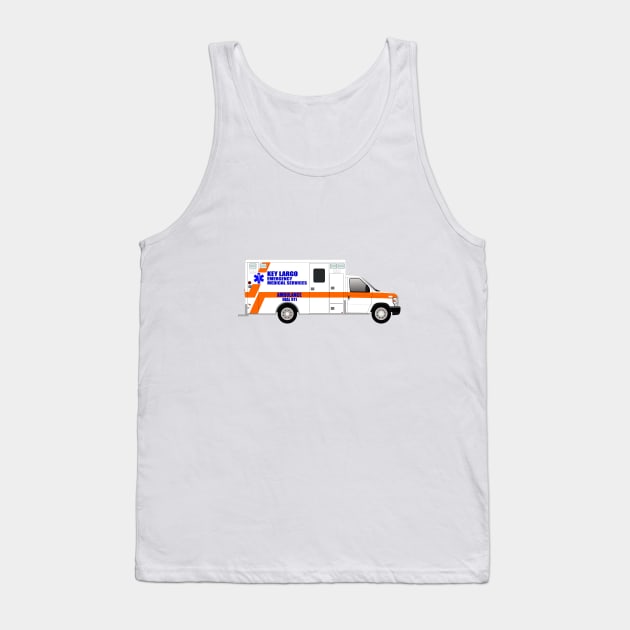 Key Largo EMS ambulance Tank Top by BassFishin